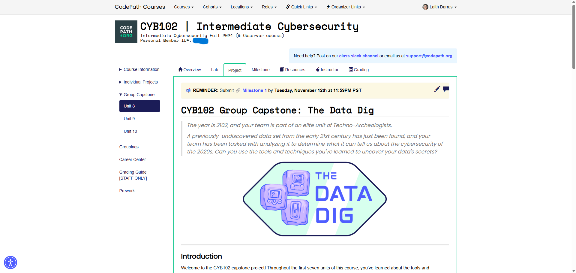 Cybersecurity portal